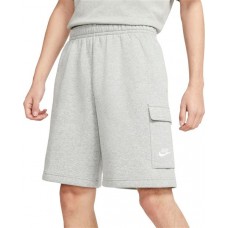 Nike Men's Sportswear Club Cargo Dk Grey Heather Shorts Nike Men's Sportswear Club Cargo Dk Grey Heather Shorts