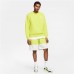 Nike Men's Sportswear Club Crewneck Bright Cactus/White Sweatshirt