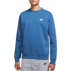 Nike Men's Sportswear Club Crewneck Dk Marina Blue Sweatshirt