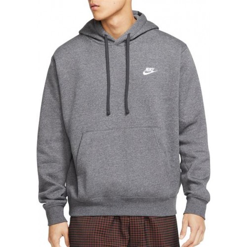 Nike Men's Sportswear Club Fleece Charcoal Heather/Anth Hoodie Nike Men's Sportswear Club Fleece Charcoal Heather/Anth Hoodie