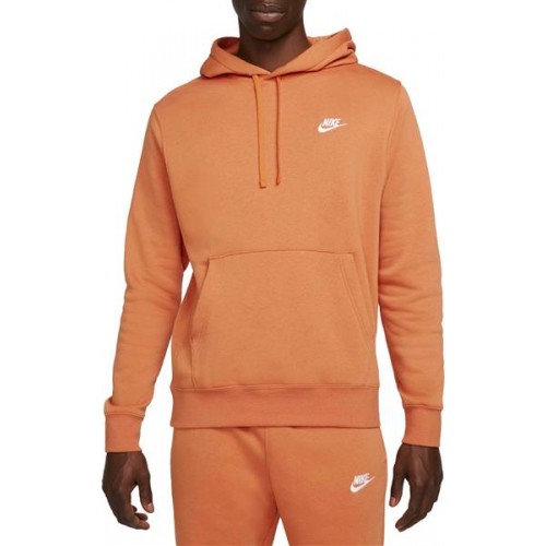 Nike Men's Sportswear Club Fleece Hot Curry Hoodie Nike Men's Sportswear Club Fleece Hot Curry Hoodie