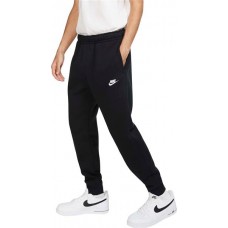 Nike Men's Sportswear Club Fleece Jogger Black/Black/White Pants Nike Men's Sportswear Club Fleece Jogger Black/Black/White Pants