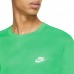 Nike Men's Sportswear Club Lt Green Spark T-Shirt Nike Men's Sportswear Club Lt Green Spark T-Shirt