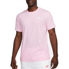 Nike Men's Sportswear Club Pink Foam T-Shirt