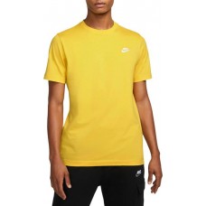 Nike Men's Sportswear Club Vivid Sulfur T-Shirt
