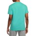 Nike Men's Sportswear Club Washed Teal/White T-Shirt Nike Men's Sportswear Club Washed Teal/White T-Shirt
