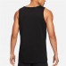 Nike Men's Sportswear Icon Futura Tank Black/Habanero Red Top
