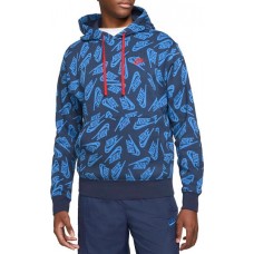Nike Men's Sportswear Sport Essentials+ Pullover Midnight Navy Hoodie