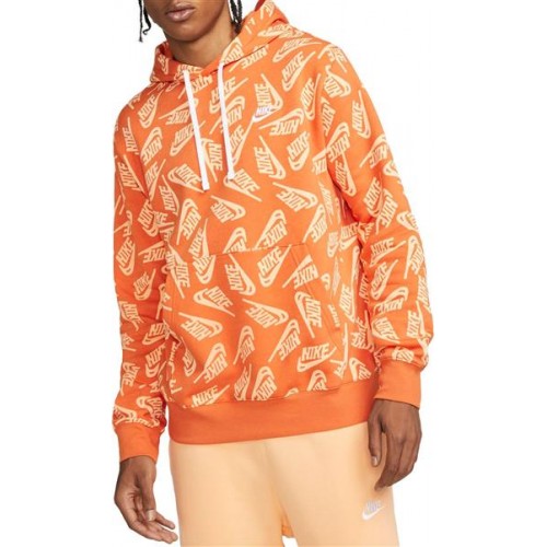 Nike Men's Sportswear Sport Essentials+ Pullover Sport Spice Hoodie Nike Men's Sportswear Sport Essentials+ Pullover Sport Spice Hoodie