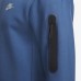Nike Men's Sportswear Tech Crewneck Dk Marina Blue Fleece