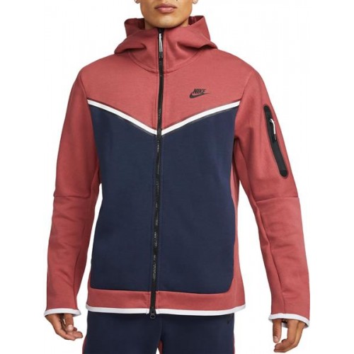 Nike Men's Sportswear Tech Fleece Full Zip Cedar Hoodie Nike Men's Sportswear Tech Fleece Full Zip Cedar Hoodie