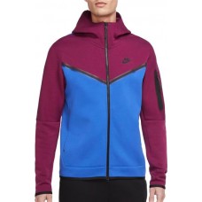 Nike Men's Sportswear Tech Fleece Full Zip Sangria Hoodie Nike Men's Sportswear Tech Fleece Full Zip Sangria Hoodie