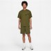 Nike Men's Sportswear Tech Fleece Rough Green/Black Shorts Nike Men's Sportswear Tech Fleece Rough Green/Black Shorts