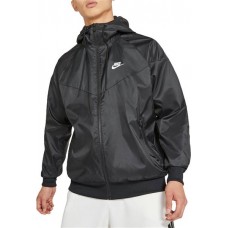 Nike Men's Sportswear Windrunner Hooded Black Jacket