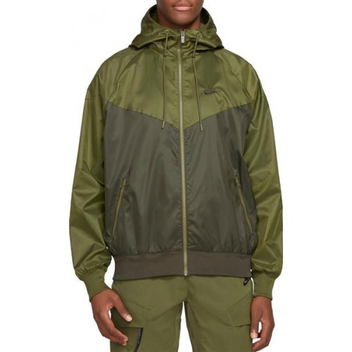 Nike Men's Sportswear Windrunner Hooded Sequoia Jacket Nike Men's Sportswear Windrunner Hooded Sequoia Jacket