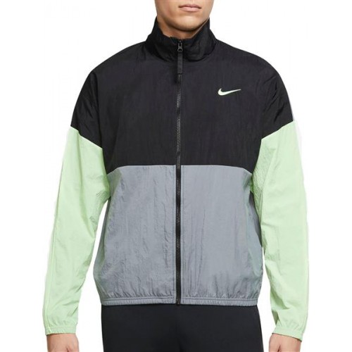 Nike Men's Starting 5 Full Zip Basketball Black/Cool Grey Jacket Nike Men's Starting 5 Full Zip Basketball Black/Cool Grey Jacket