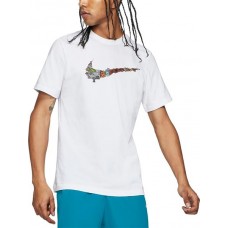 Nike Men's Swoosh Fill Basketball White T-Shirt