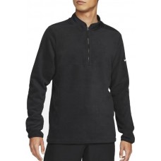 Nike Men's Therma-Fit Victory 1/4 Black/Black Zip Nike Men's Therma-Fit Victory 1/4 Black/Black Zip