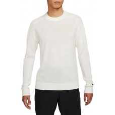 Nike Men's Tiger Woods Knit Golf Summit White Sweater
