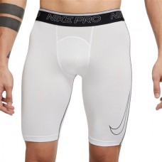 Nike Pro Men's Dri-FIT Long White/Black/Black Shorts Nike Pro Men's Dri-FIT Long White/Black/Black Shorts