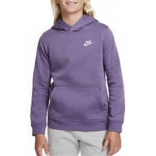 Nike Youth Sportswear Club Cotton Canyon Purple Hoodie