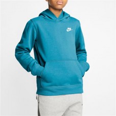 Nike Youth Sportswear Club Cotton Chlorine Blue Hoodie
