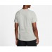 NikeCourt Men's Heritage Logo Tennis Dk Grey Heather T-Shirt