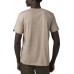 prAna Men's Crew Dark Khaki Heather T-Shirt