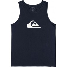 Quiksilver Men's Comp Logo Tank Navy Blazer Top