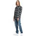 Quiksilver Men's Haydock Stretch Flannel Black Haydock Shirt Quiksilver Men's Haydock Stretch Flannel Black Haydock Shirt