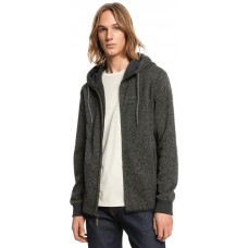 Quiksilver Men's Keller Zip-Up Dark Grey Heather Hoodie