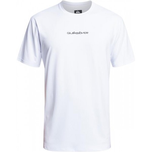 Quiksilver Men's Mystic Session Short Sleeve Surf White T-Shirt Quiksilver Men's Mystic Session Short Sleeve Surf White T-Shirt