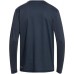 Quiksilver Men's Solid Streak Long Sleeve Navy Blazer Rashguard Quiksilver Men's Solid Streak Long Sleeve Navy Blazer Rashguard