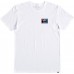 Quiksilver Men's Summer Fade White T-Shirt