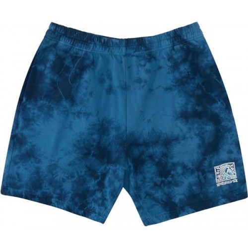 Quiksilver Men's Surf Trip Tie-Dye Nebulas Blue Shorts Quiksilver Men's Surf Trip Tie-Dye Nebulas Blue Shorts
