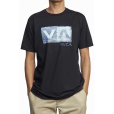 RVCA Men's Icon Graphic Black T-Shirt