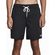 RVCA Men's Opposites Elastic 2 Board Black Shorts RVCA Men's Opposites Elastic 2 Board Black Shorts