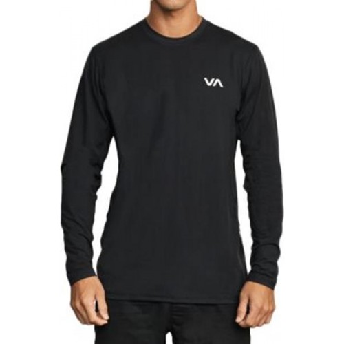 RVCA Men's Sport Vent Long Sleeve Black T-Shirt RVCA Men's Sport Vent Long Sleeve Black T-Shirt