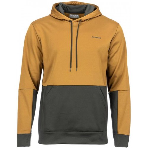 Simms Men's Challenger Dark Bronze Hoodie Simms Men's Challenger Dark Bronze Hoodie