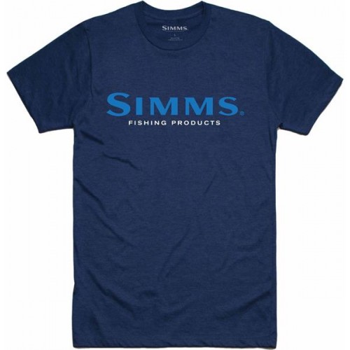 Simms Men's Logo Graphic Dark Moon T-Shirt Simms Men's Logo Graphic Dark Moon T-Shirt