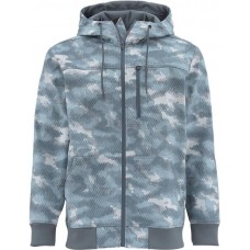 Simms Men's Rogue Fleece Full-Zip Hooded Storm Jacket Simms Men's Rogue Fleece Full-Zip Hooded Storm Jacket