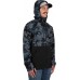 Simms Men's Rogue Fleece Full-Zip Hooded Woodland Camo Storm Jacket Simms Men's Rogue Fleece Full-Zip Hooded Woodland Camo Storm Jacket