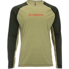 Simms Men's SolarVent Crewneck Foliage/Sage Shirt Simms Men's SolarVent Crewneck Foliage/Sage Shirt