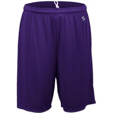 Soffe Men's Interlock Purple Shorts