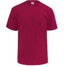 Soffe Men's Midweight Cotton Cardinal T-Shirt