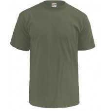 Soffe Men's Midweight Cotton OD Green T-Shirt Soffe Men's Midweight Cotton OD Green T-Shirt