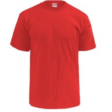 Soffe Men's Midweight Cotton Red T-Shirt