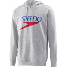 Speedo Unisex Vintage Logo Med Heather Grey Hoodie