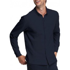 Swet Tailor Mindul Long Sleeve Button Down Navy Shirt