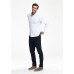 Swet Tailor Mindul Long Sleeve Button Down White Shirt